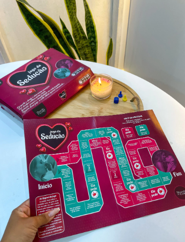 Jogo Tabuleiro para Casais - Sedução