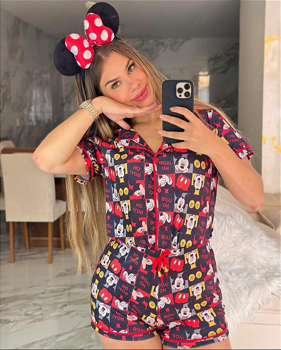 Pijama Americano Mickey
