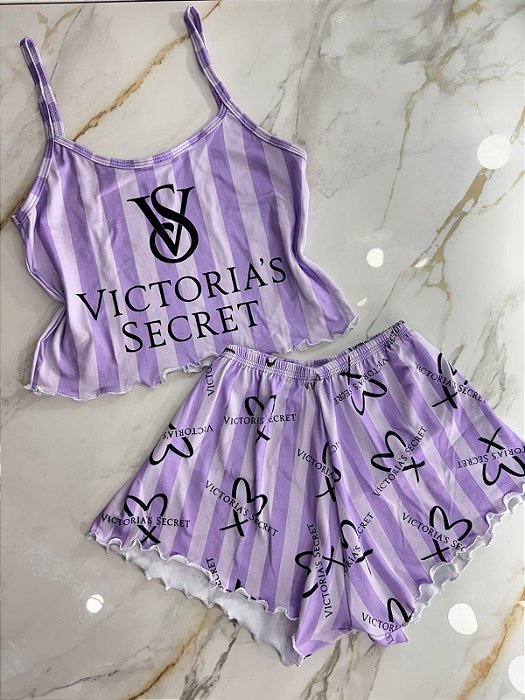 Pijama Victoria's Secret Roxo