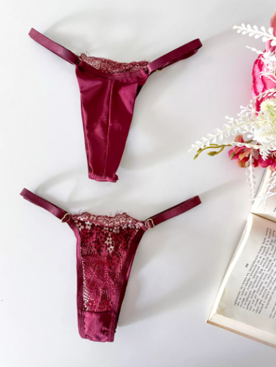 Calcinha Fio Flávia - Marsala