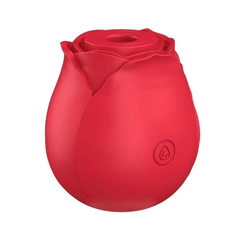 Rosa Estimuladora de Clitóris com 10 Modos de Pulsação