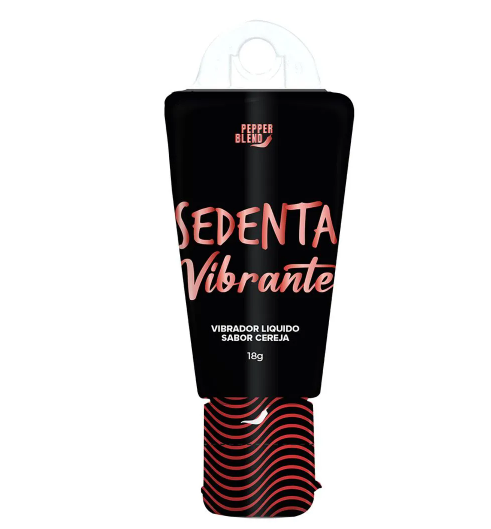 Sedenta Vibrante Vibrador Líquido Comestível 18g