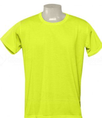 Camiseta Lisa Amarela