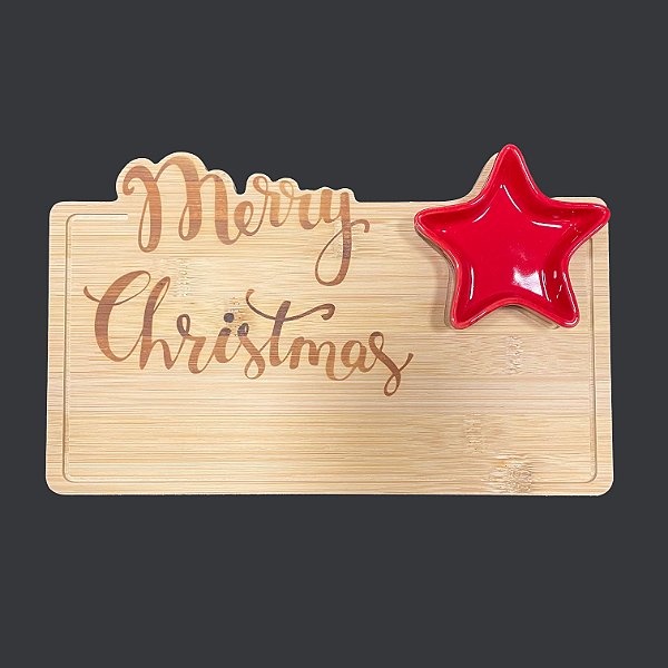 Tábua Merry com Petisqueira - 2 peças