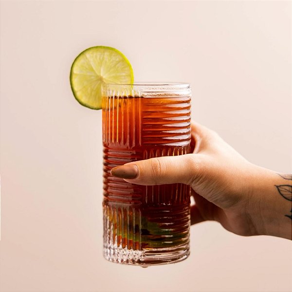 Copo Long Drink Chess 400ml - 2 peças