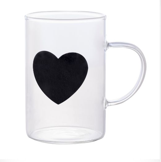 Caneca Black Heart 280ml