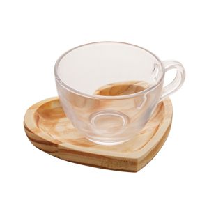 Xícara p/ Chá Woody Heart 190ml