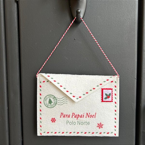 Envelope Cartinha Papai Noel