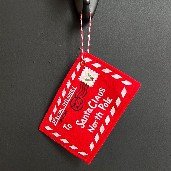Envelope Cartinha Santa Claus