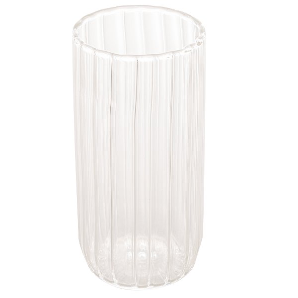 Copo Long Drink Canelado 330ml - 2 peças