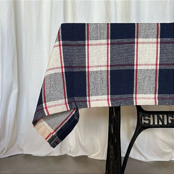 Toalha de Mesa Navy 90 cm x 90 cm