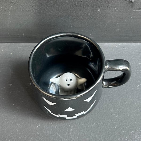 Caneca Pumpkin Preta