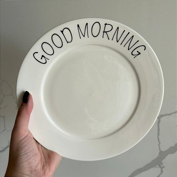 Prato Sobremesa Good Morning