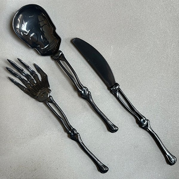 Talheres Skeleton - 12 peças