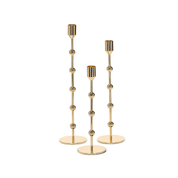 Castiçal Dot - 3 peças