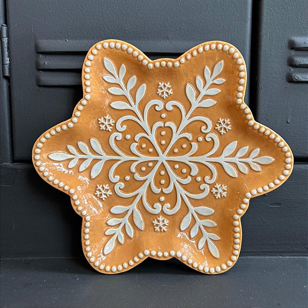 Prato Floco de Neve Ginger Village