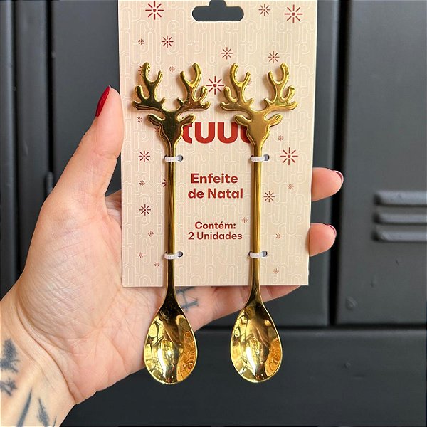 Colher p/ Chá Rena - 2 peças