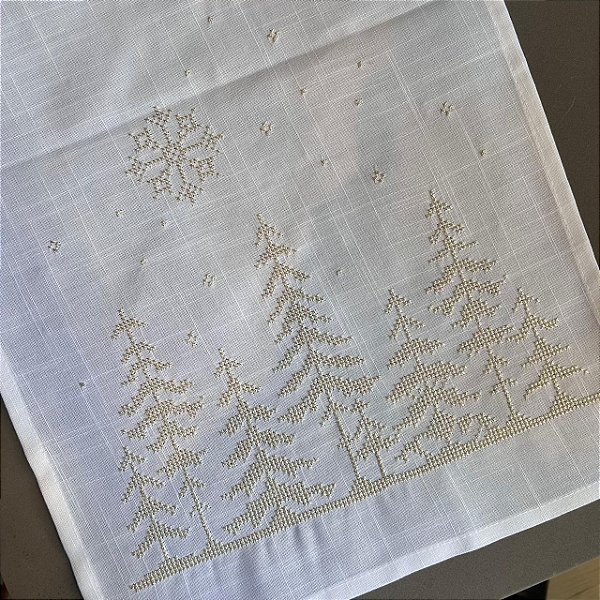 Caminho de Mesa Snow Flake