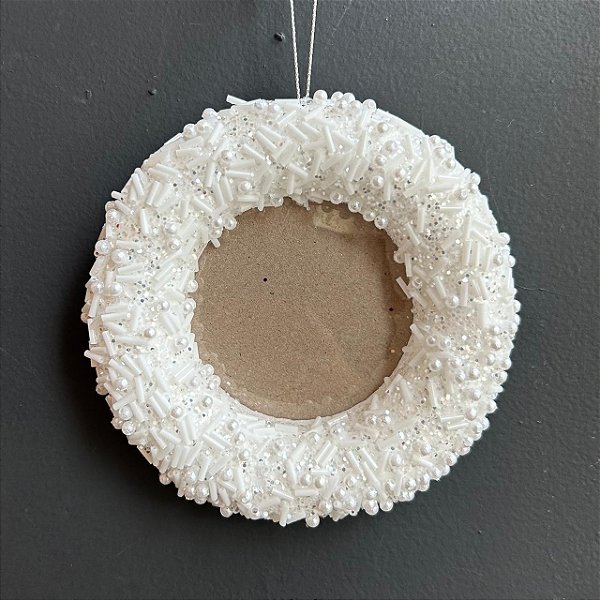 Enfeite p/ Árvore Porta Retrato Snow