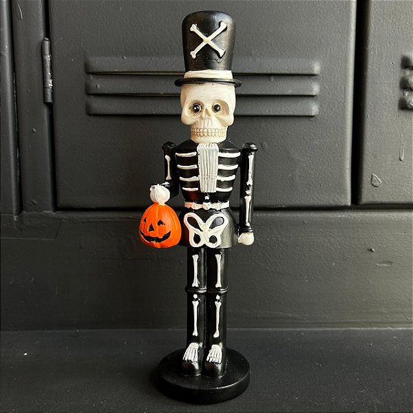 Nutcracker Decorativo Skull