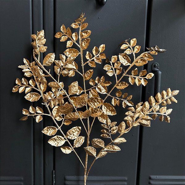 Galho Decorativo Folhagem 73 cm