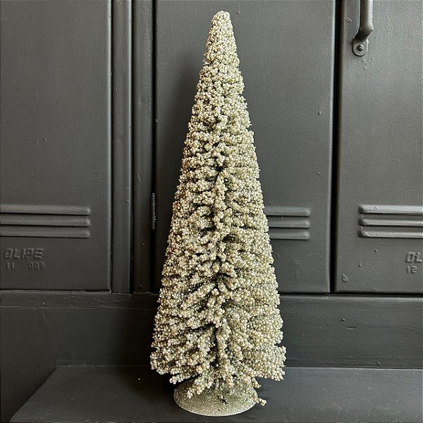 Árvore Decorativa Flocada 50 cm