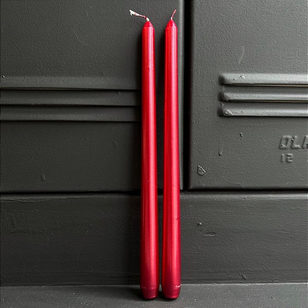 Vela Red Dust - 2 peças