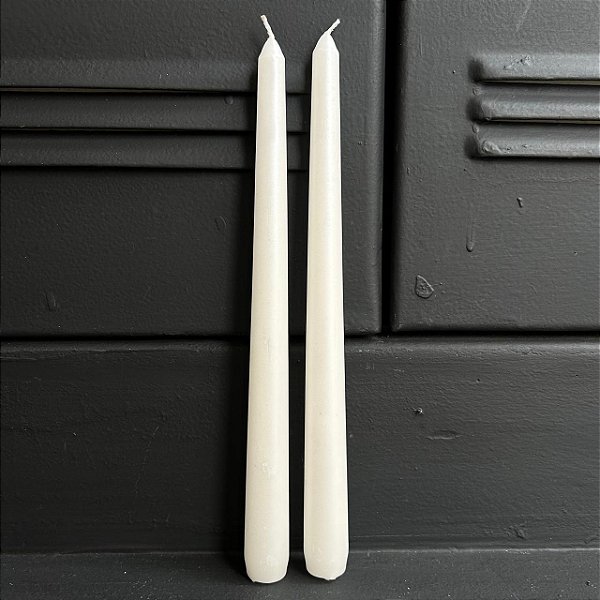 Vela Perolada - 2 peças