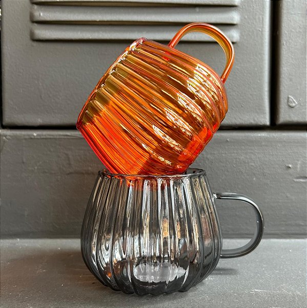 Caneca de Vidro Pumpkin 395ml