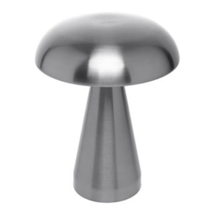 Luminária Mushroom Prata
