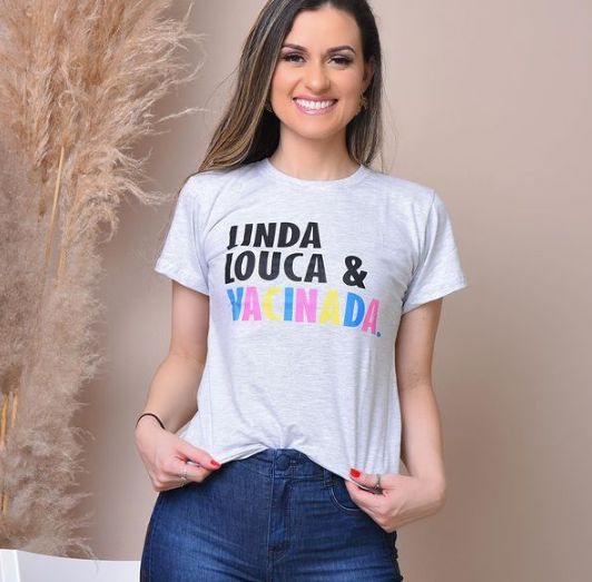 Camiseta 'Vacinada'