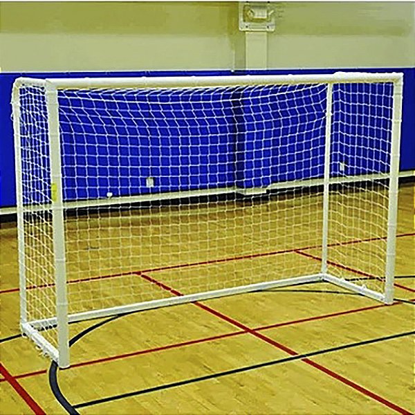 Par  Rede Gol Futsal Fio 6 Malha 12 Modelo Mexico Futebol de Salão