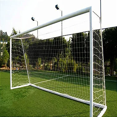 Par Rede  Gol Futebol de Campo Fio 4mm Tipo Véu Nylon