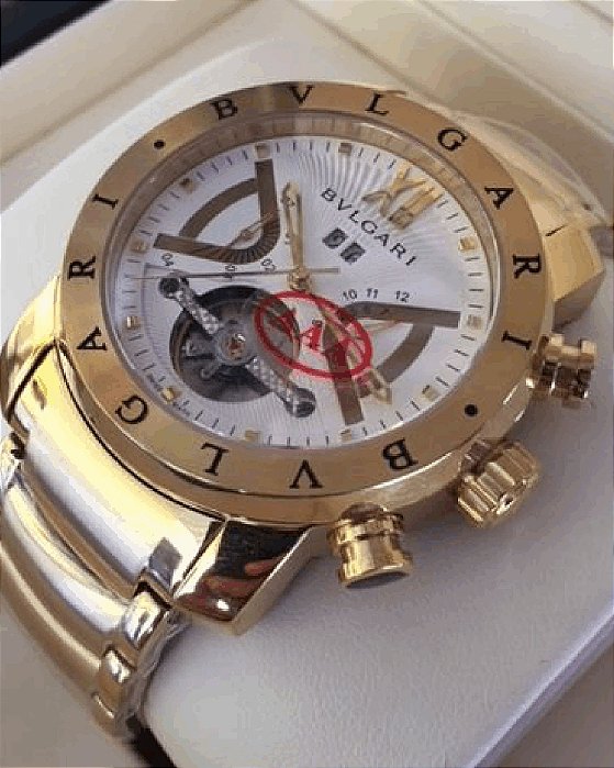 pulseira bvlgari relogio