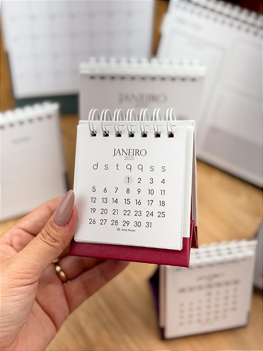 Calendário Neutro Mini