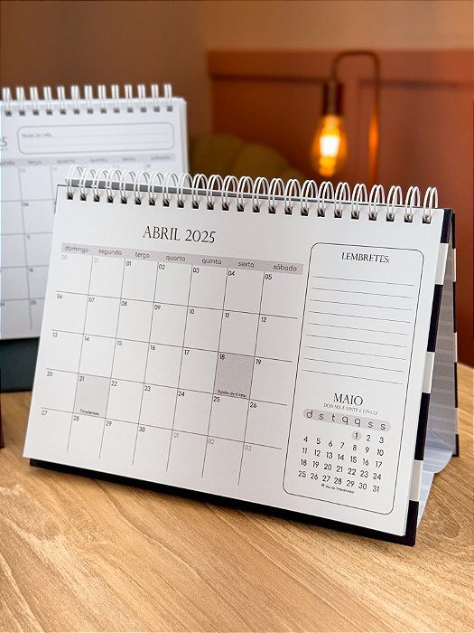 Calendário Neutro A5