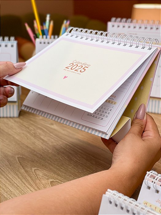 Calendário Clean A5