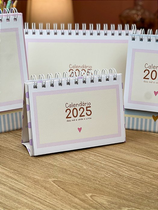Calendário Clean A6