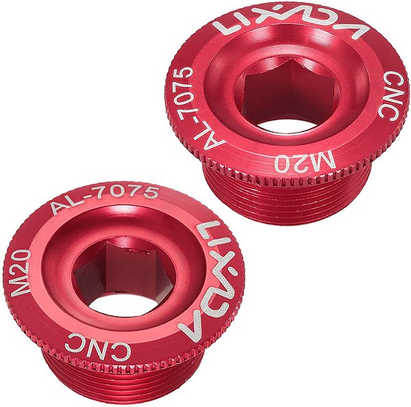 Domary 2 peças de parafusos de manivela de bicicleta Parafusos de fixação