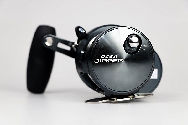 Carretilha Shimano OCEA JIGGER F CUSTOM 2001 NRHG (esquerdo)