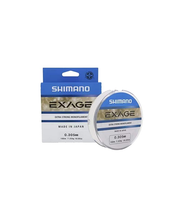 Linha Monofilamento Shimano Exage 0,35mm 10,4kg - Metros