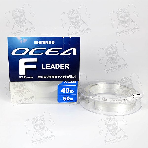 Linha Fluorocarbon Shimano Ocea Leader 50m (Escolha a Libragem)