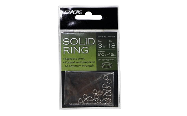Argola Solida Solid Ring-51 Tamanho 03 Pacote c/ 18un - 45kg