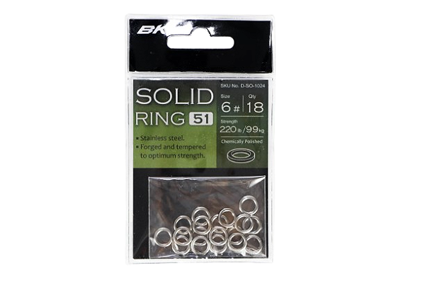 Argola Solida Solid Ring-51 Tamanho 06 Pacote c/ 18un - 99kg