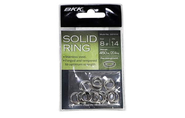 Argola Solida Solid Ring-51 Tamanho 08 Pacote c/ 14un - 204kg