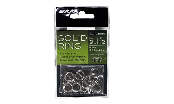 Argola Solida Solid Ring-51 Tamanho 09 Pacote c/ 12un - 408kg