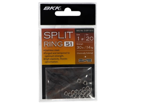 Argola Split Ring-51 tamanho 01 - Pacote c/ 20un - 14kg