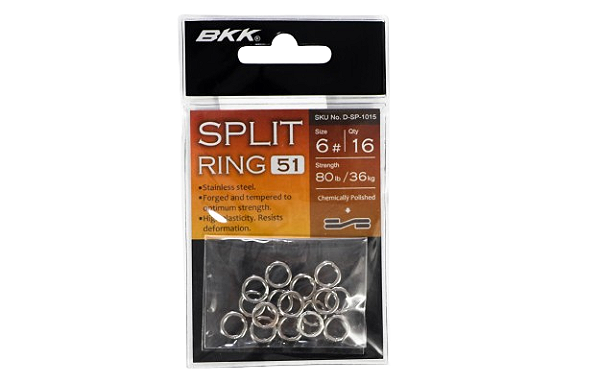 Argola Split Ring-51 tamanho 06 - Pacote c/ 16un - 36kg