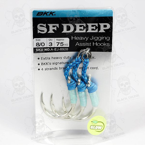 Suporte Hook Sf Deep Tamanho 8/0 Pacote c/ 3un