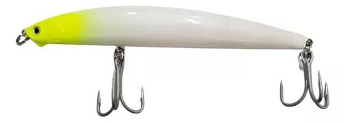 Isca Sea Minnow 15cm 33g Pesca Oceanica Sea Fishing Cor Cabeça limão CLA0602